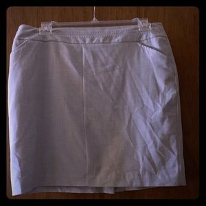 Gray pencil skirt!